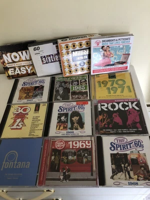 £14.99 • Buy 60s And 70s CD SET #1 - 25 Discs Of Original Recordings - Dreamboats, Time Life