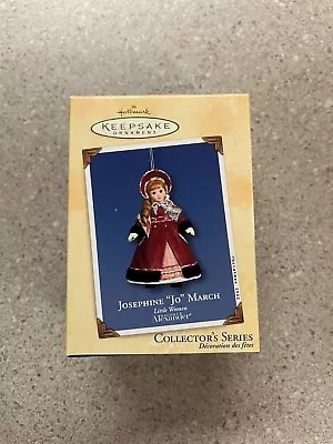 Hallmark Keepsake Ornament Madame Alexander Josephine Jo March 2002 • $15.19