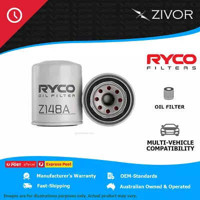 New RYCO Oil Filter Spin On For MAZDA RX-4 LA 1.1L 12A 4 Z148A • $34.58