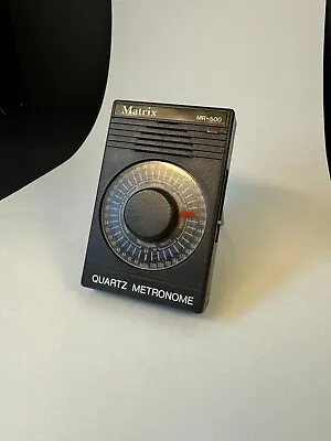Matrix Quartz Metronome MR-500 - Tested And Working - No Reserve! • $6.50