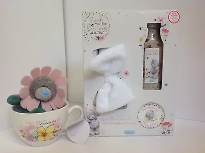 Me To You Tatty Teddy Gift Set Body Lotion & Bath Salts Mug & Plush Soft Toy • £14.99