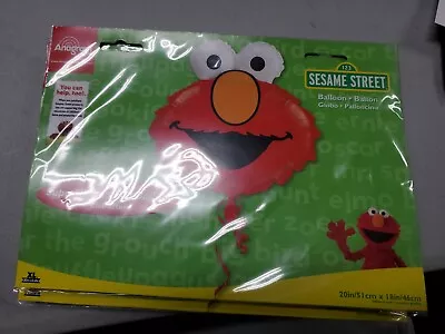 Lot Of 4 Sesame Street Foil Balloon Elmo By Anagram 20  X 18  Brand New • $19