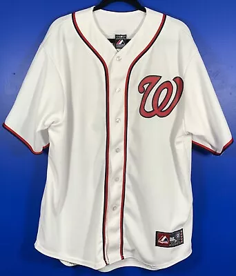 Mlb Majestic Genuine Stephen Strasburg Washington Nationals Jersey Size Xl • $34.99