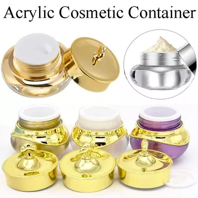 Pots Portable Cosmetic Container Face Cream Box Refillable Bottles Empty Jar • $5.48