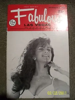 Fabulous Las Vegas Magazine Mitzi Gaynor Sherri Schruhl Fremont Greeter 9/6/1969 • $29.99