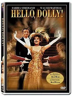 Hello Dolly ! - Barbra Streisand Walter Matthau - NEW Region 2 DVD • £3.75