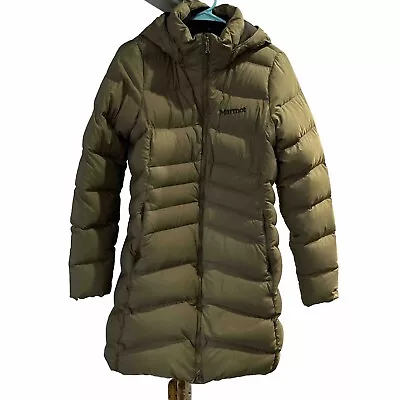 Marmot Women's Montreal Coat Size M Olive PLEASE READ & SEE PICS • $58