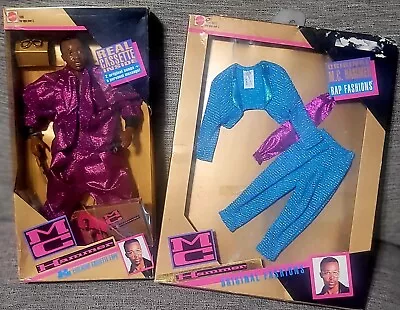 Vintage 1991 Mattel MC Hammer Doll With Cassette Tape SEALED Figure With Outfit • $65