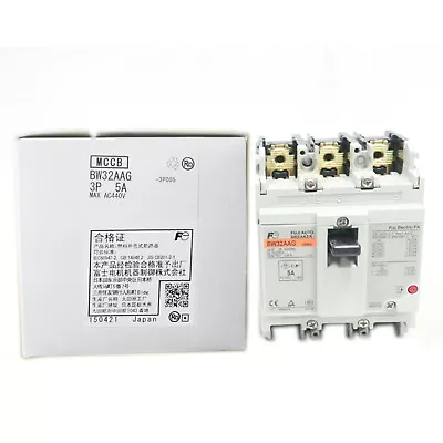 1PC NEW FOR Fuji Air Switch Circuit Breaker BW32AAG-3P 5A BW32AAG 3P 5A • $116.98