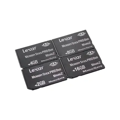 Lexar 4G 8G 16GB Memory Stick Pro DUO For Sony Old Camera/ PSP/ DV • $17.55