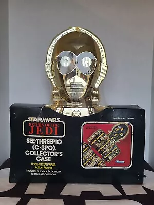 1983 C-3PO See-Threepio Collector's Case STAR WARS Vintage Original NEW SEALED • $399.98