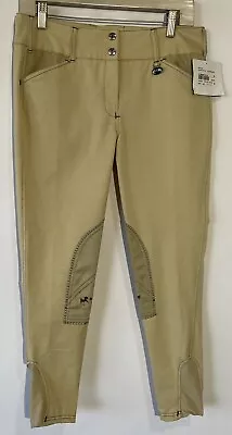 Equine Couture Ladies Sz 30 Sportif Natasha Knee Patch Breeches Riding Pants NEW • $74.99