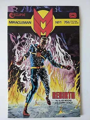 Miracleman #1 Alan Moore & Garry Leach Eclipse Comics 1985 First Issue 'rebirth' • £9.99
