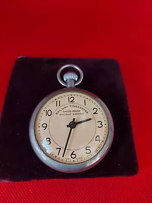 Vintage Railway Timekeeper Pocket Watch. Needs Attention. • £6.99