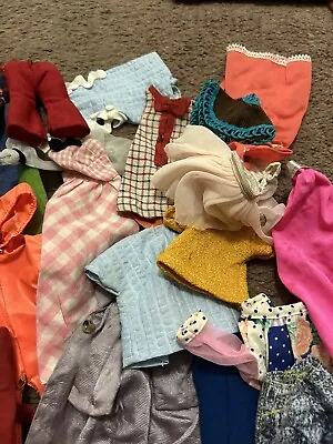 Lot Of Mattel BARBIE Vintage & Clone Clothes No TLC • $30