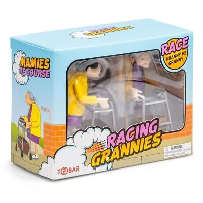 £8.49 • Buy Wind Up Racing Grannies - 27469 Clockwork Classic Zimmer Frame Race Kids Fun Toy