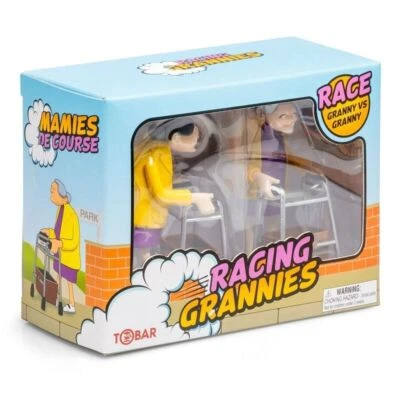 £8.49 • Buy Wind Up Racing Grannies - 27469 Clockwork Classic Zimmer Frame Race Kids Fun Toy