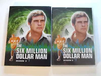NEW SEALED - The Six Million Dollar Man: Season 3 (6-DVD 1975/2013) + Slipcover • $14.95