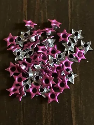 Eyelets: Mini Stars 1/4  ~ Single Color &Assortments ~ Free Ship Offer Available • $1.40