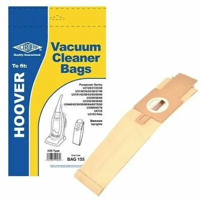 £7.49 • Buy Electruepart Hoover H20 Vacuum Cleaner Dust Bags For Hoover Purepower X 10