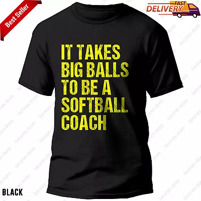 Funny Softball Coach Tee Gift Ideal Softball Coach T-Shirt For Birthday Gifts • $16.99