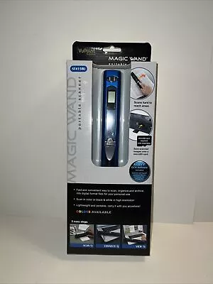 Handheld Portable Scanner Magic Wand BLUE Receipts Recipes VuPoint PDS-ST415BU • $30