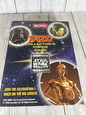 Star Wars Vintage 1996  Near Complete Walkers Tazo Collectors Force Pack • £9.99