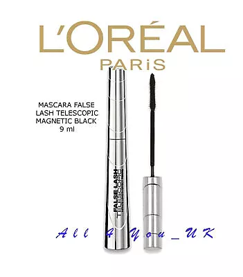 Loreal FALSE LASH TELESCOPIC MASCARA MAGNETIC BLACK • £10.15