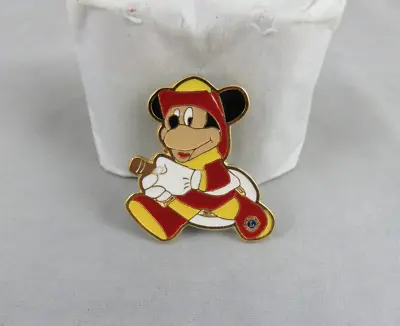 Disney / Lions Club Pin - Mickey Mouse Fireman Firefighter • $21