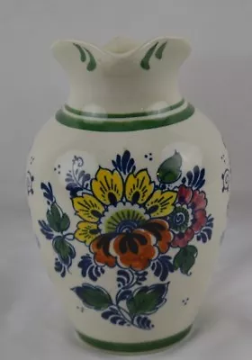$14.11 • Buy Delft Bols Liquor Pitcher Handmade Holland Polychrome