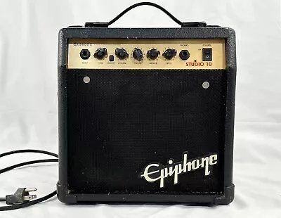 Epiphone Studio 10 Practice Amp Electric Guitar Amplifier 19w Solid State Tested • $35.99