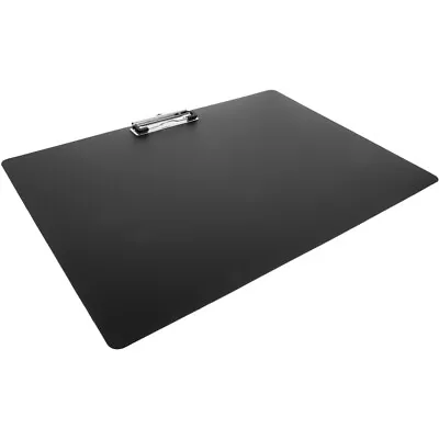 Large A3 Black Clipboard Folder For Office Storage • £8.99