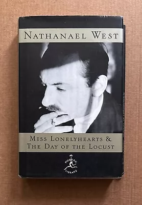 NATHANAEL WEST : Miss Lonelyhearts & Day Of The Locust Modern Library Hardcover • $5.95