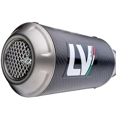 LV-10 Carbon Fiber Slip On Exhaust Leo Vince 15241C • $280.16