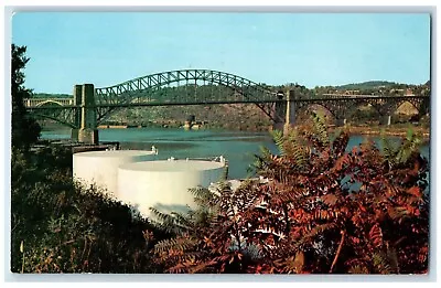 1957 McKees Rocks Bridge McKees Rocks Pennsylvania PA Antique Vintage Postcard • $4.95