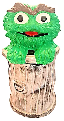 Vintage Muppets Inc Sesame Street Oscar The Grouch Cookie Jar  #972 • $59.95