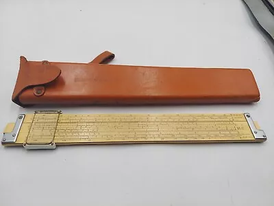 Vintage Slide Rule - K&E Log Log Duplex Decitrig Model 4081-3 - Very Good • $46.71