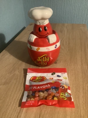 £9.50 • Buy Jelly Belly Candy Company Bean Ceramic Sweets Storage Jar 2006