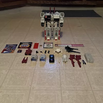 Vintage 1985 Transformers Generation 1 Metroplex Complete! Near Mint • $238.99