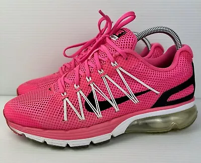 Nike Air Max Sneakers Womens US 9 Pink Excellerate 3 Running Shoes 703073-601 • $29.95