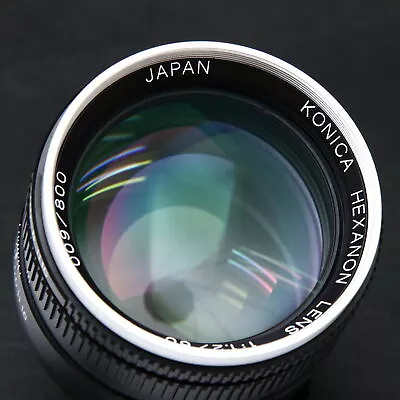 Konica HEXANON (L) 60mm F1.2 New (for Leica L39 Screw Mount) -MINT- #147 • $6341.34