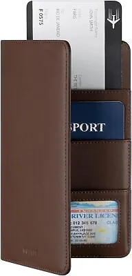 $53.76 • Buy Passport Card Holder Wallet RFID Blocking Travel Wallet Accessories Protection