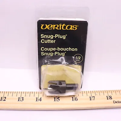 Veritas Tapered Snug Plug Cutter 1/2  05J05.04 • $22.73