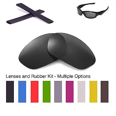 Walleva Lenses And Earsocks For Oakley Straight Jacket - Multiple Options • $19.99