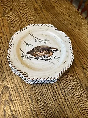 Lenox Riverwood Bobwhite Quail Accent Plate 9 3/8  Multiple Quantity Available • $18.99