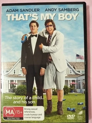 $4 • Buy THATS MY BOY - DVD R4 2012 Adam Sandler, Andy Samberg