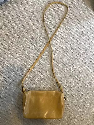 COS Mustard Leather Small Shoulder Bag • £10