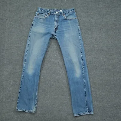 Vintage Levis Jeans Mens 34x34 Blue Denim Pants 555 32x33 90s • $33.99