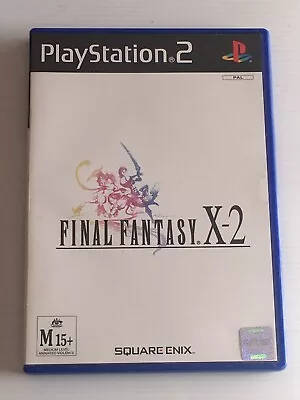 PS2 - Final Fantasy X-2 - Game + Manual - Sony Playstation 2 (PAL) • $14.95