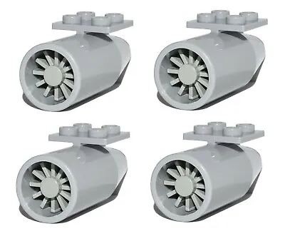 £4.47 • Buy LEGO City Jet Medium Engine X4 With Blades Rotors For Aircraft Plane 